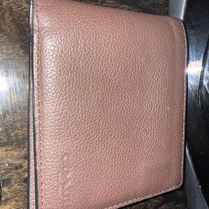 Coach Rich Brown Leather Wallet